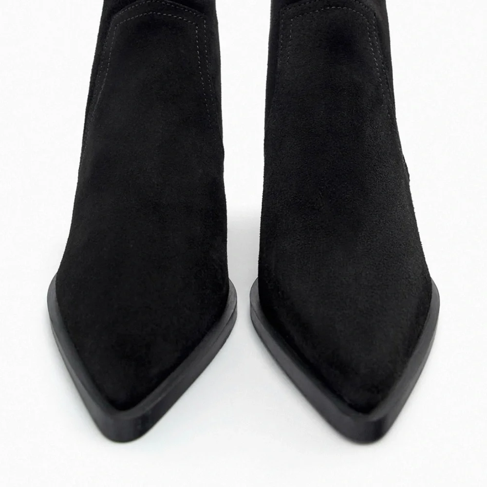 Zara Cowboy Boots - Picture 3 of 10